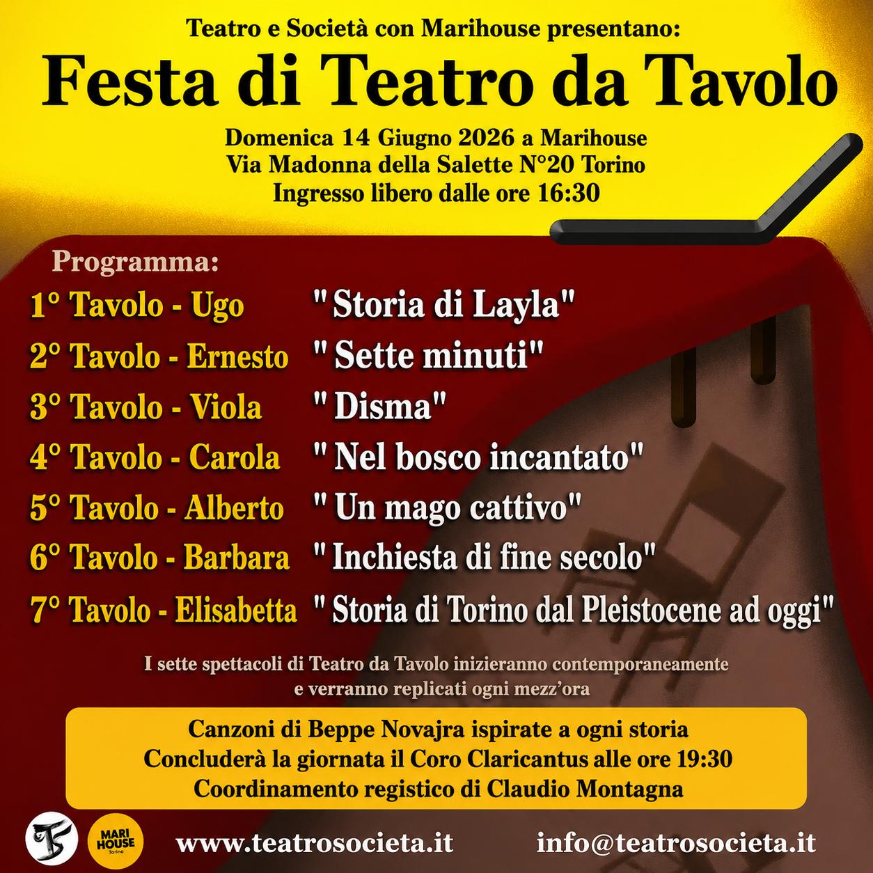 Festa di Teatro da Tavolo